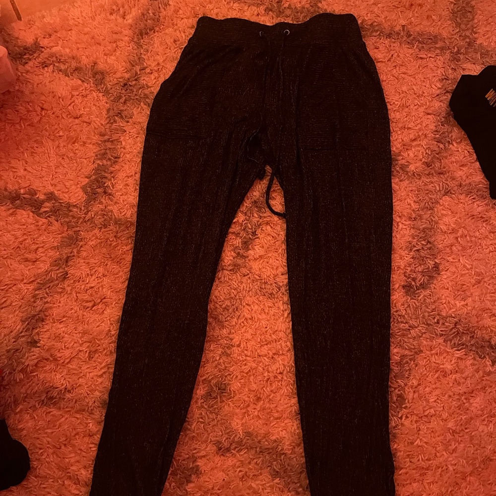 VERY soft and cozy! they are great for lounging, or even making an outfit!
